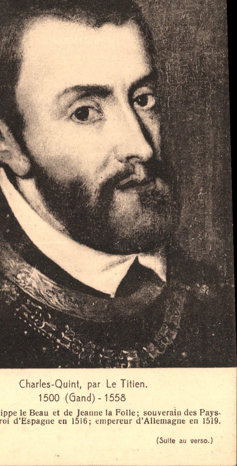 Charles-Quint — portrait par Le Titien — 1500 (Gand) - 1558