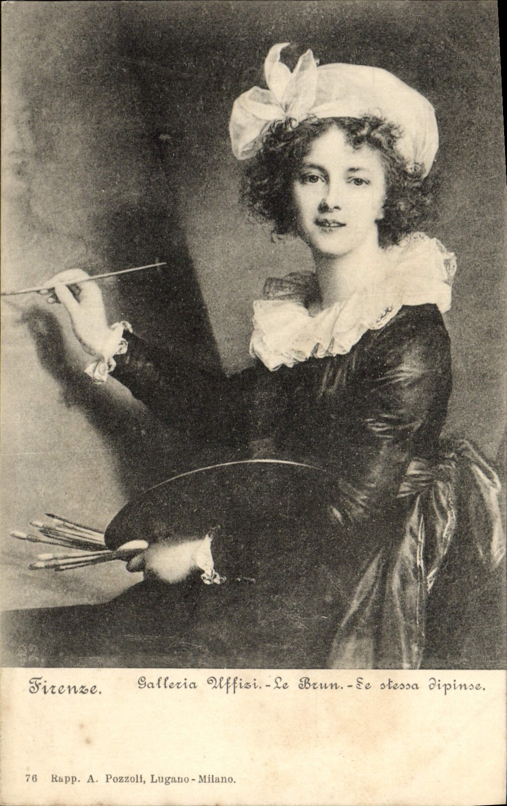 CPA Firense Salleria uffisi Le Brun 