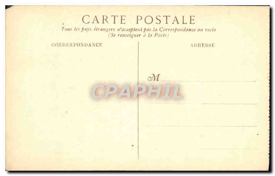 CPA Musee de Luxembourg Laurens L'excommunication de Robert le Pieux  — Rückseite