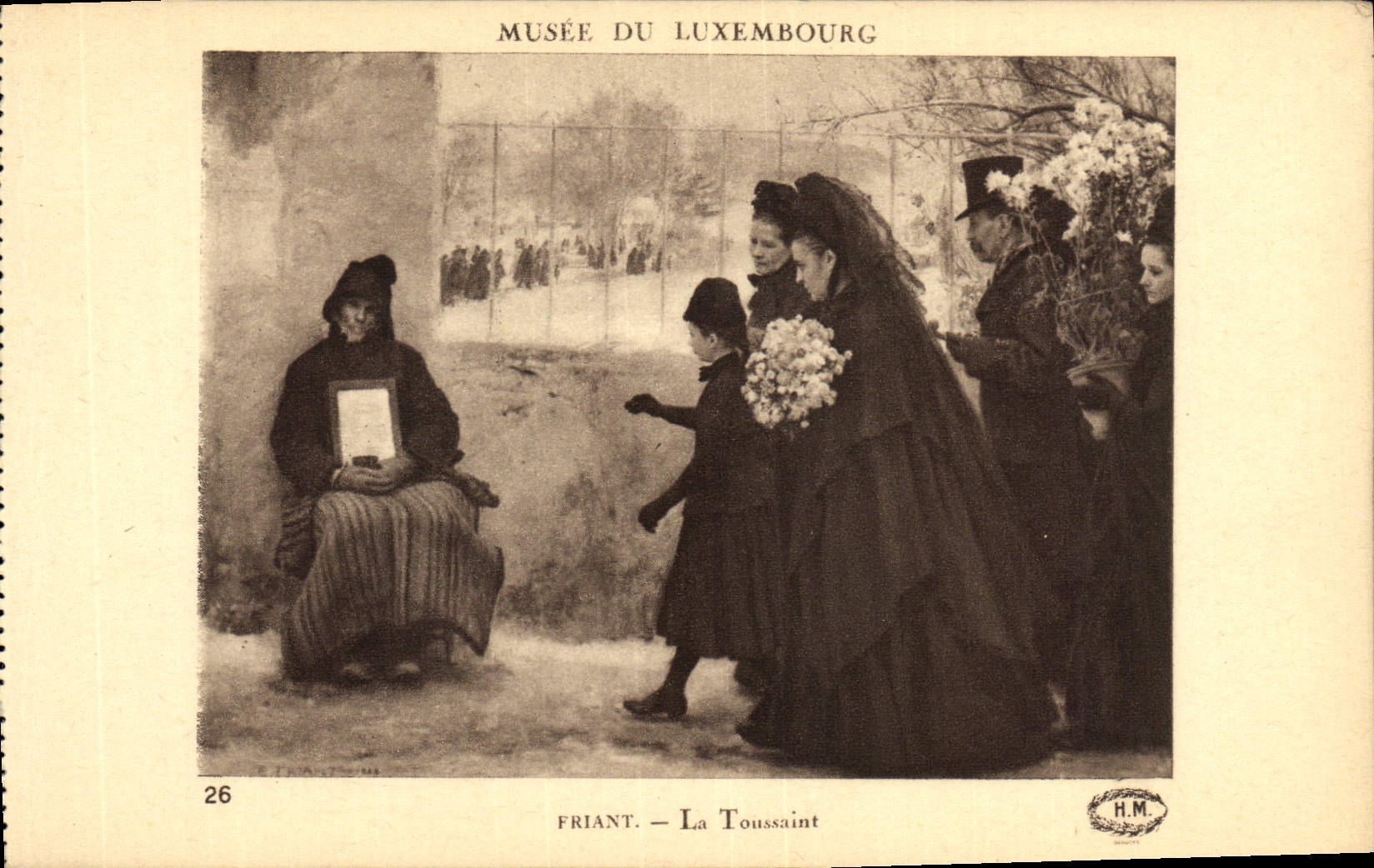 CPA Musee Du Luxembourg Friant La Toussaint
