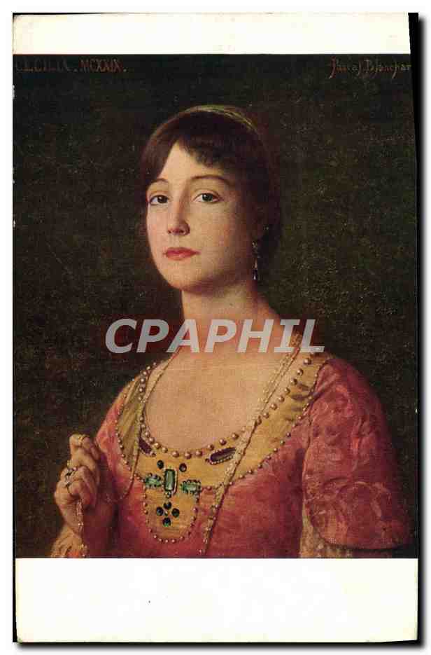 CPA Pascal Blanchard Cecilia la fille du doge