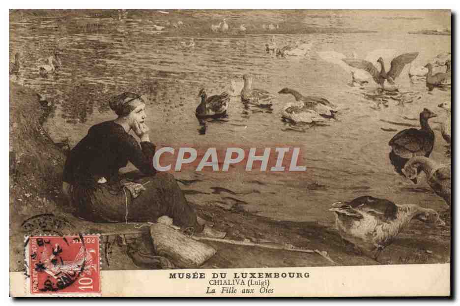 La Fille aux Oies — Musée du Luxembourg — Chialiva (Luigi)
