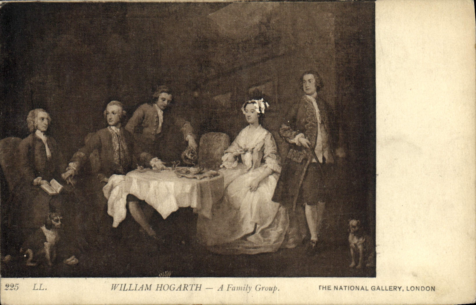 CPA William Hogarth A Family Group London National Gallery London 