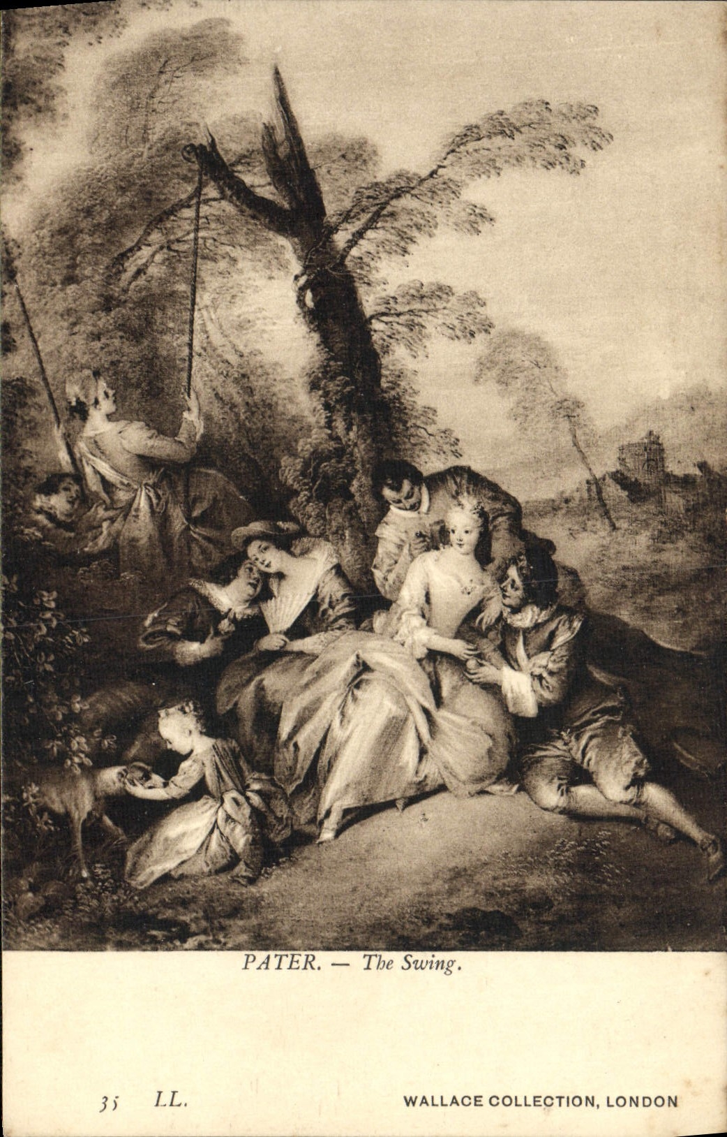 CPA Pater The Swing Wallace Collection London