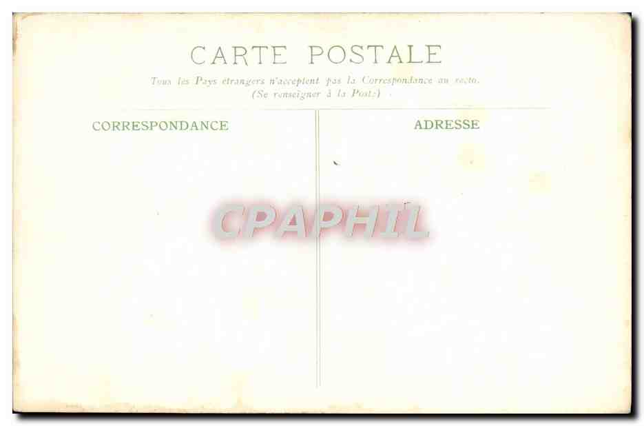 CPA Raphael Sanzio Portrait De Balthazar Castiglione Musee du Louvre Paris  — Verso