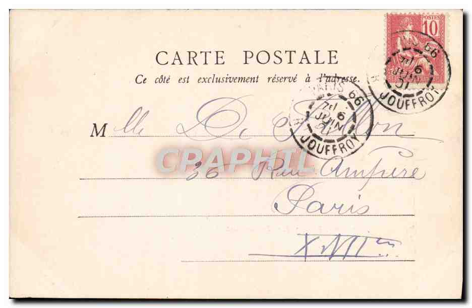 Musée du Luxembourg. Friant. La Toussaint — B.F., Paris, n° de série non visible — Reverso