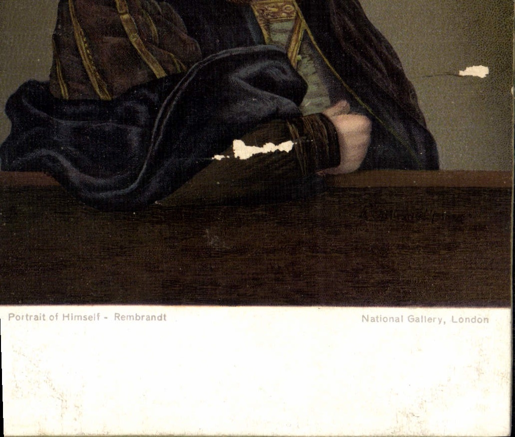 Selbstporträt — Rembrandt — National Gallery, London — Misch & Co.