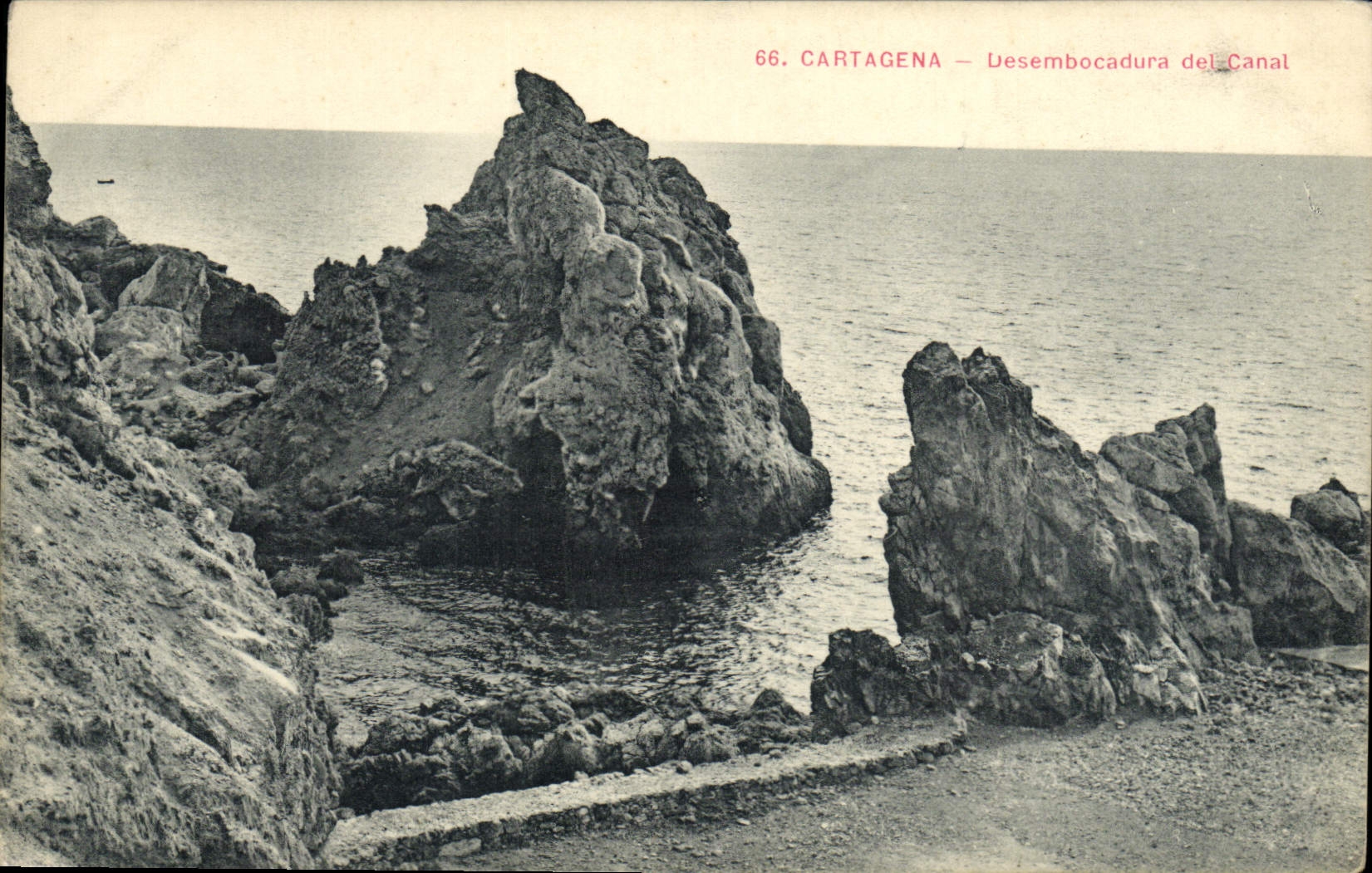 CPA Cartagena desembocadura Del Canal