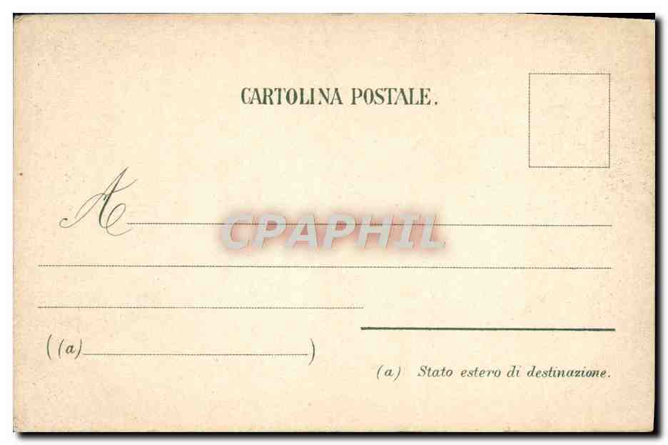 CPA Ventimiglia Passerella Sul Roja Veduta Del Capo Del Monte Delle Monache — Rückseite