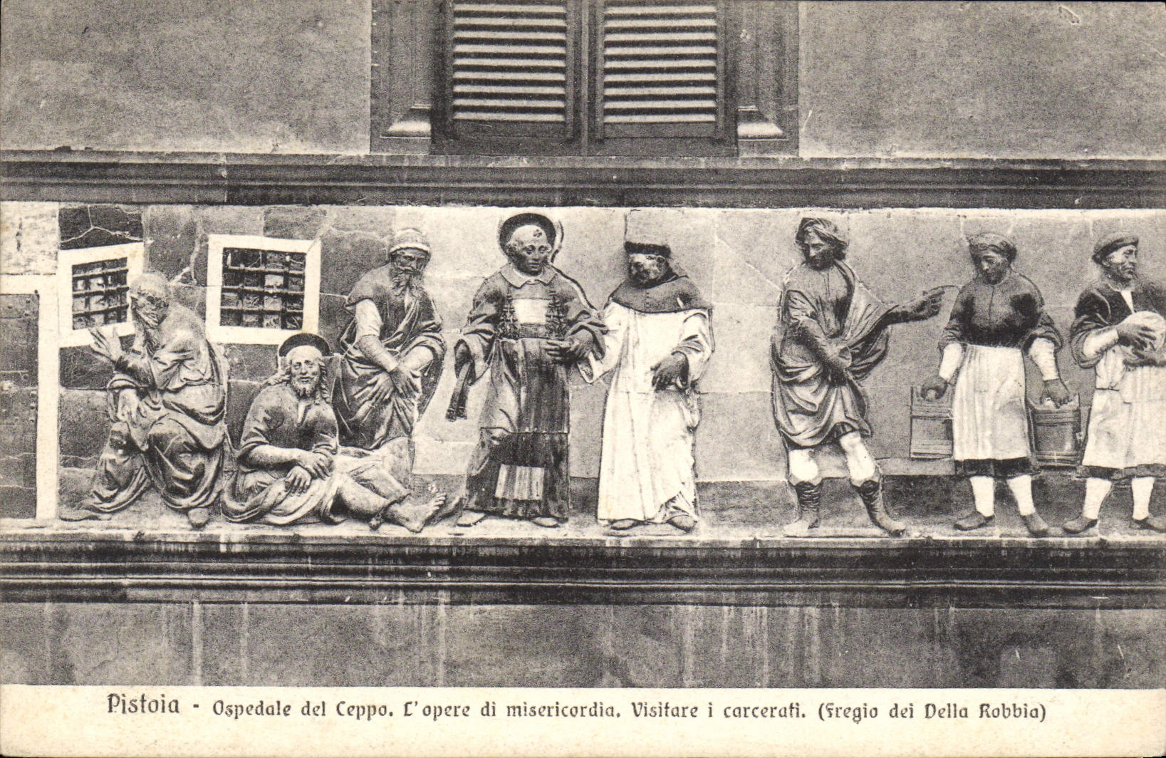 CPA Pistoia Ospedale Del Ceppo L'Opere Di Misericordia Visitare