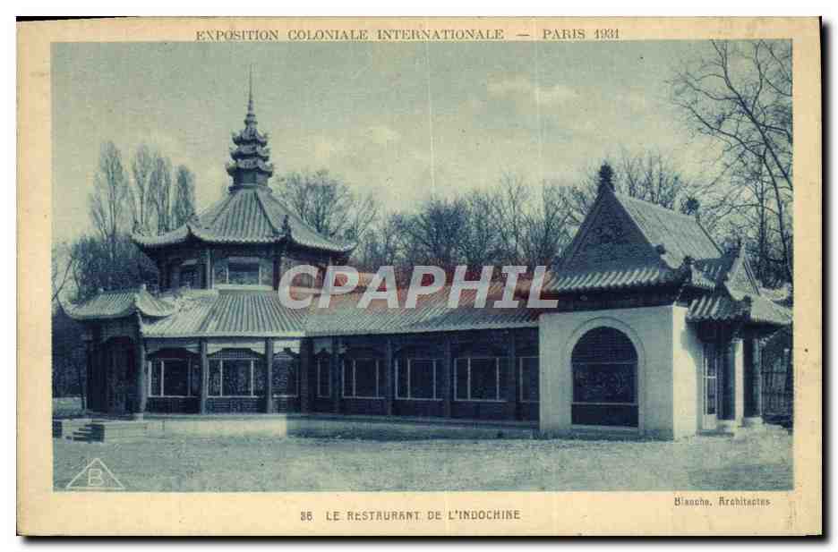 CPA Exposition Coloniale Internationale Paris 1931 Le Restaurant De L'Indochine 