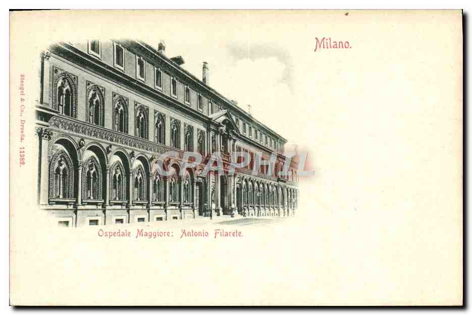 CPA Milano Ospedale Maggiore Antonio Filarete