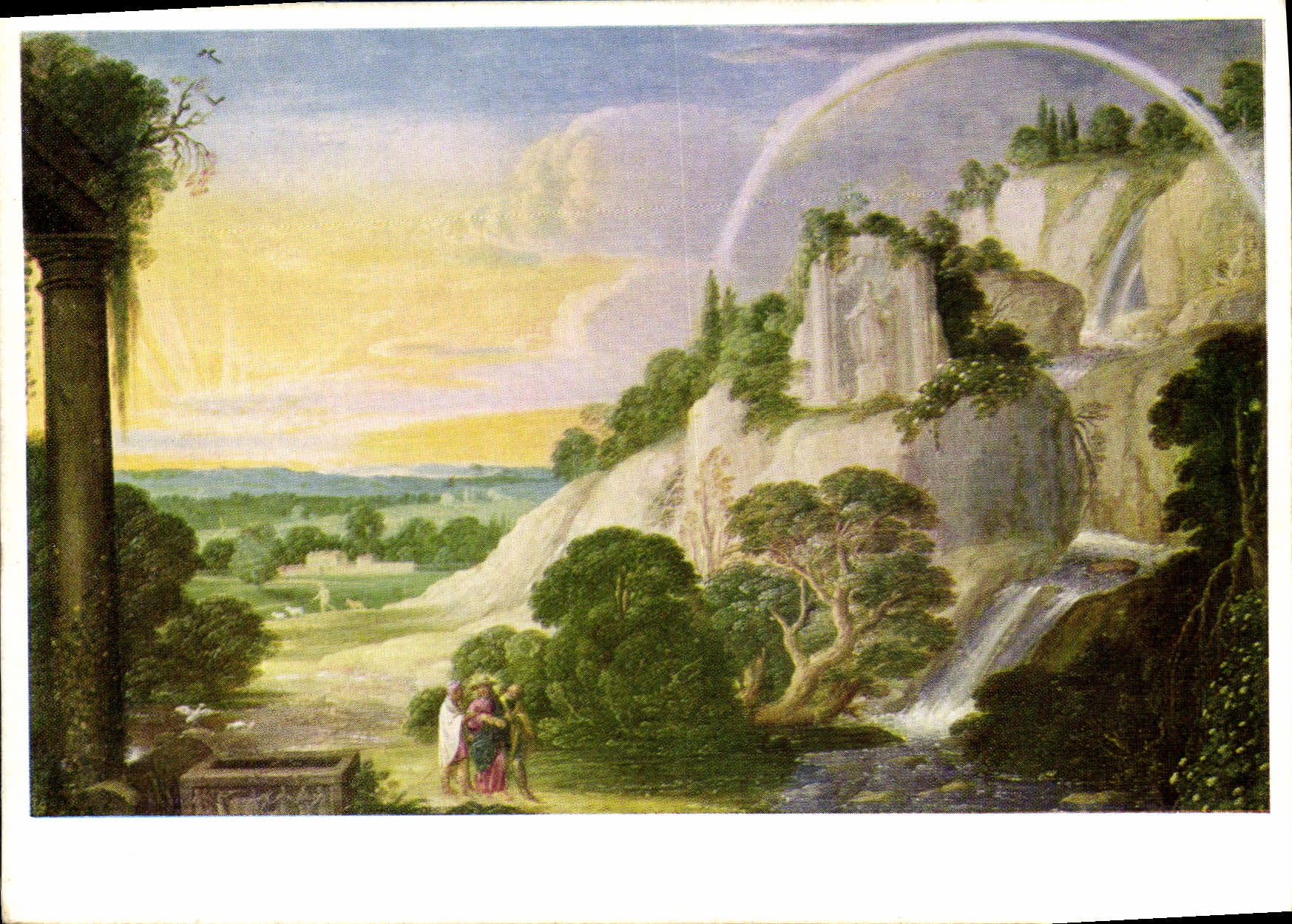 CPM Christus Mit Den Jungern Auf Dem Weg Nach Emmaus Koln