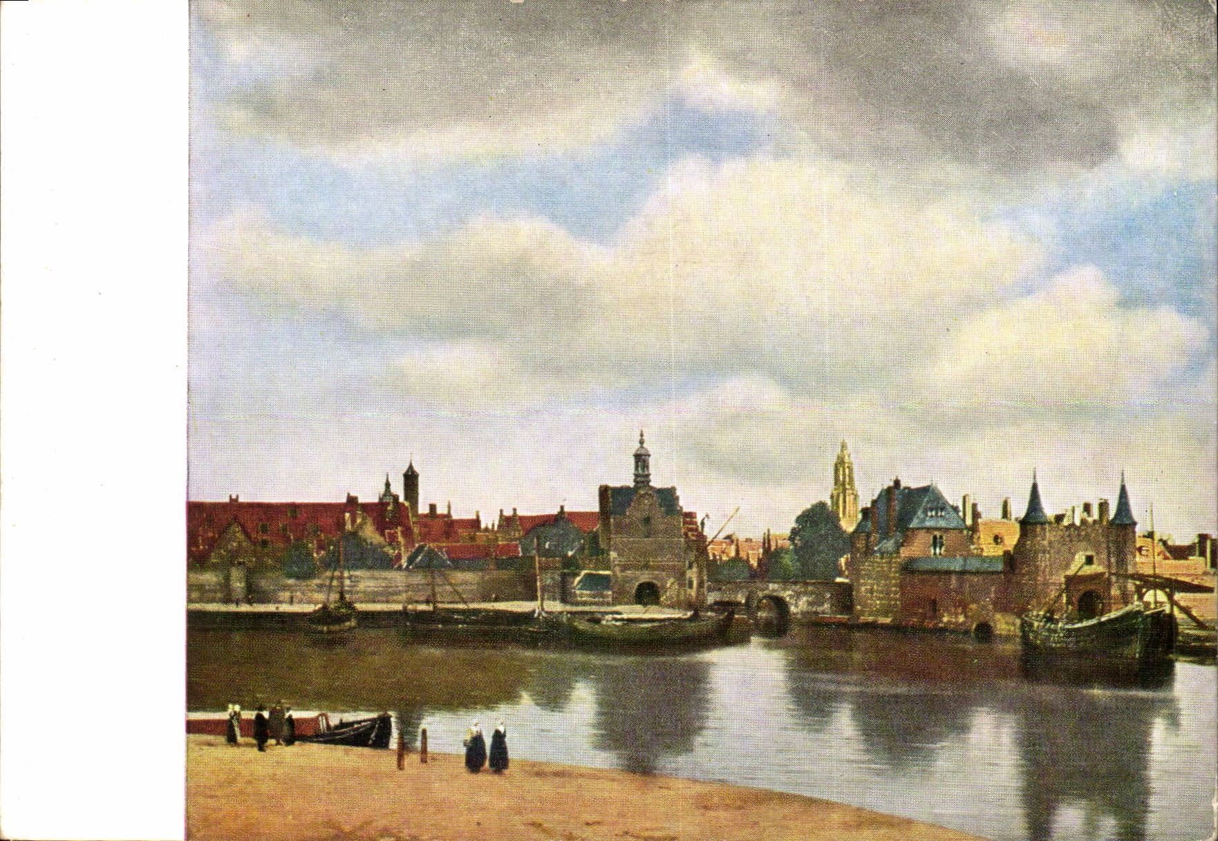 CPM Johannes Vermeer Gezicht Op Vue De Delft View Of Delft