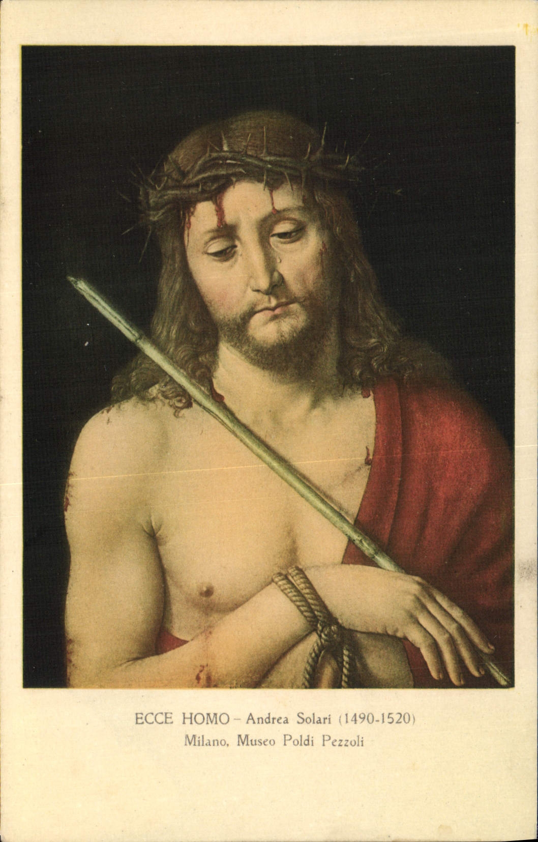 CPA Ecce Homo Andrea Solari Milano Museo Poldi Pezzoli