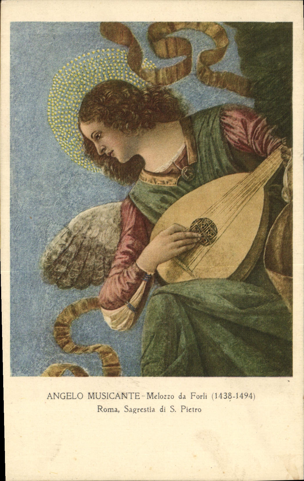 CPA Angelo Musicante Melozzo Da Forli Roma Sagrestia di S Pietro