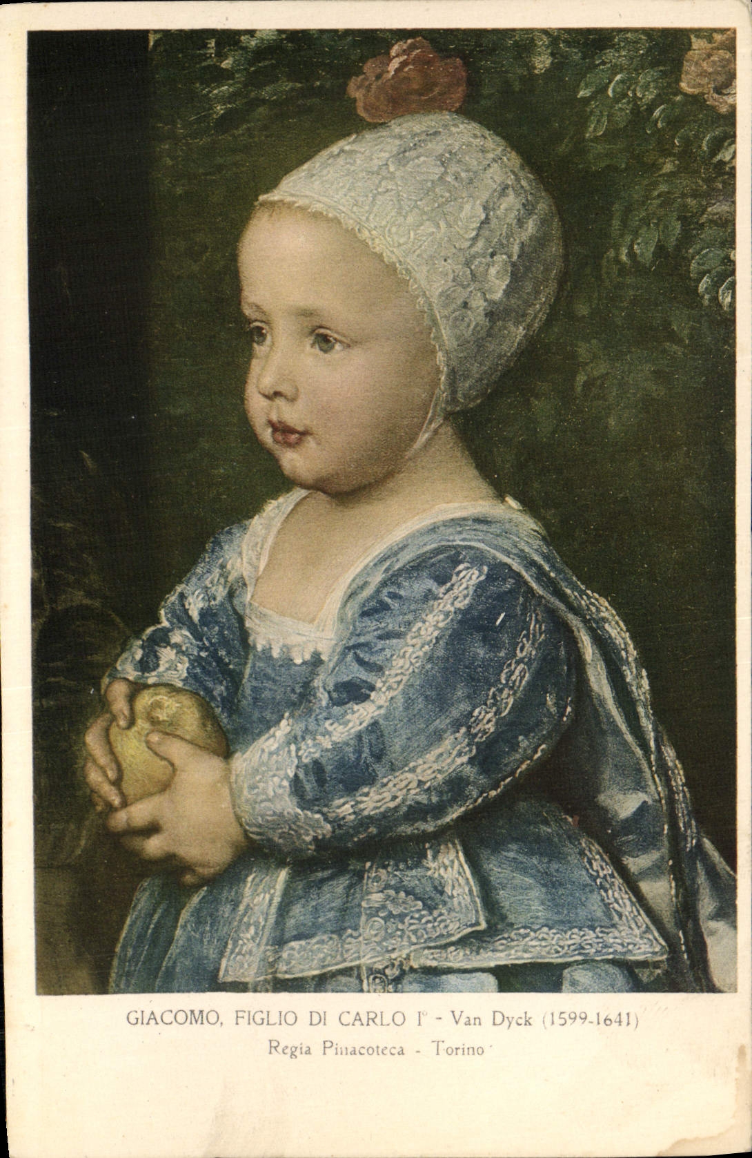 CPA Giacomo Figlio Di Carlo Van Dyck Regia Torino