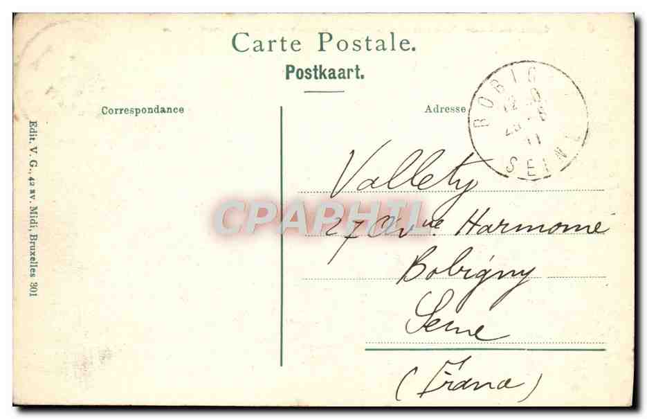 CPA Gand Chateau Des Comies Chemin De Ronde arriere cour et toit de l'ecurie cuisine  — Back