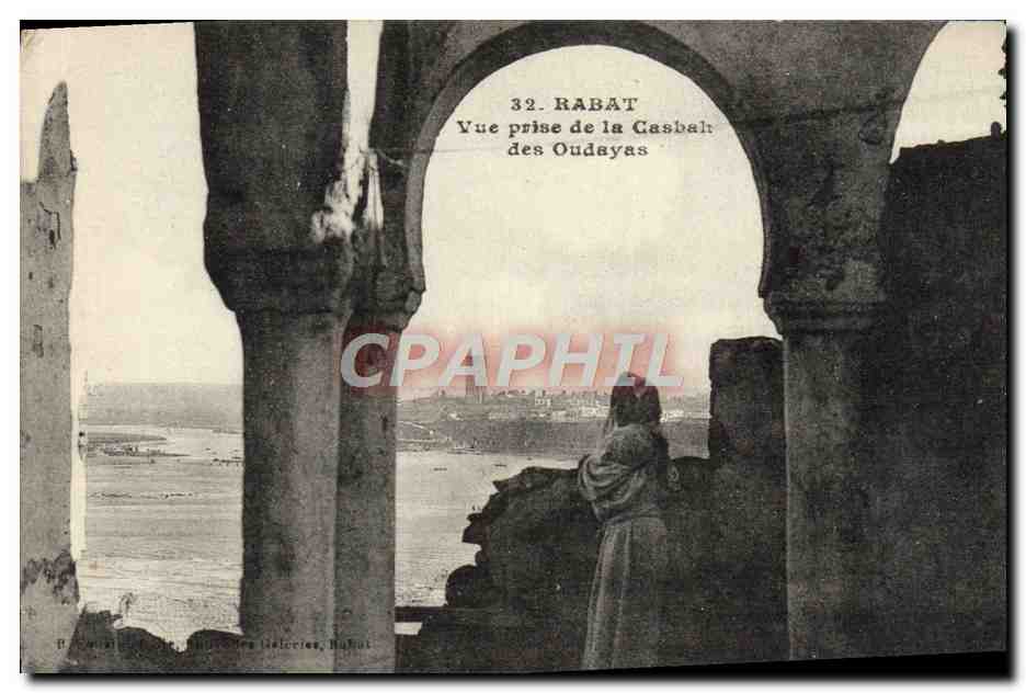 CPA Rabat Vue Priser De La Casbah Des Oudayas