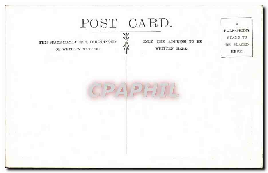 CPA London North Western Hotel Lime Street Station Liverpool — Rückseite