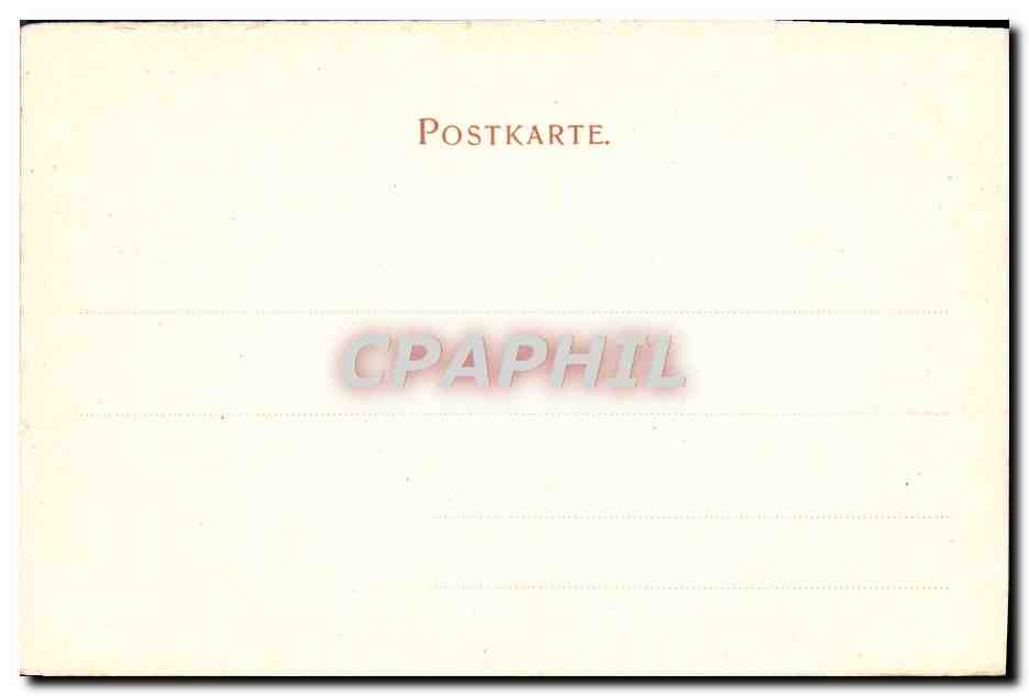 CPA Bamberg Neptunsbrunnen Neptune  — Verso