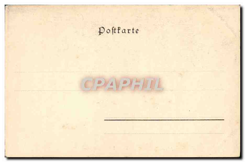 CPA Cruss Aus Bamberg Alte Residenz Portal — Back