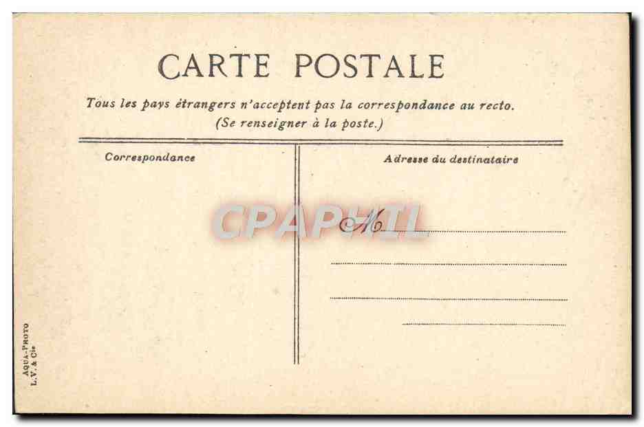 CPA Tamaris Le Fort Balaguier — Rückseite