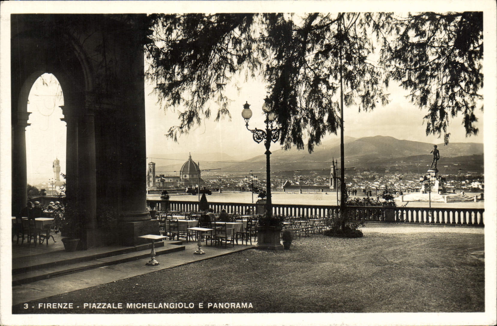 CPA Firenze Piazzale Michelangiolo E Panorama