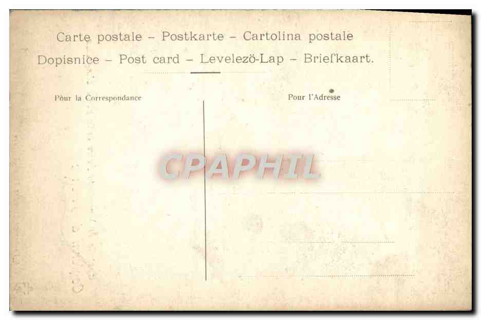 CPA Castello Di Vincigliata Jorre Colla Porta D'Ingresso Contorni Di Firenze — Rückseite