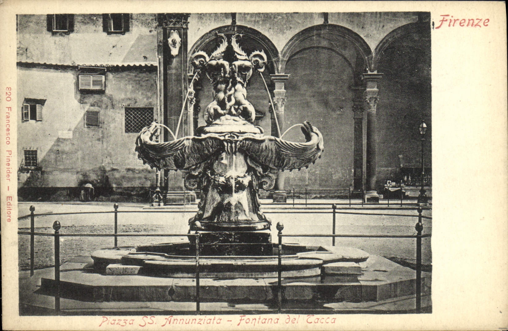 CPA Firenze Plazza Fontana del Tacca