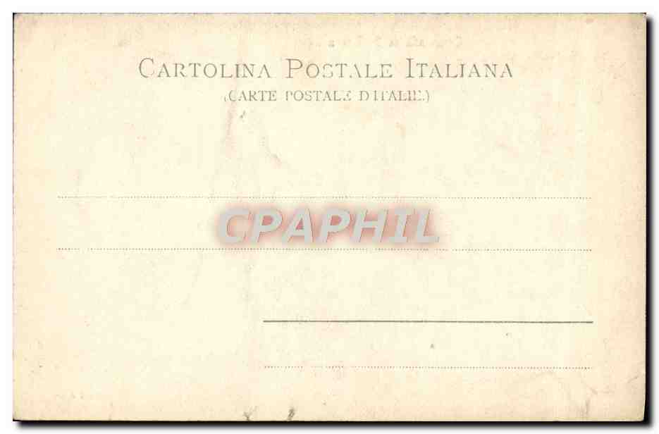 CPA Commenda Di S Giovanni Genova — Rückseite