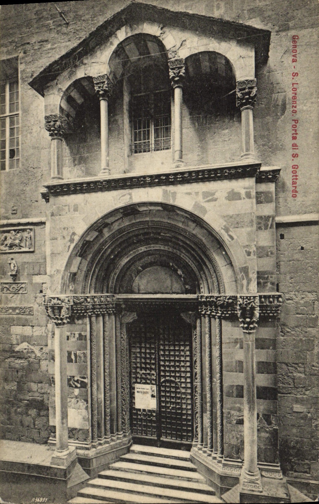 CPA Genova Lorenze Porta Di S Gottardo