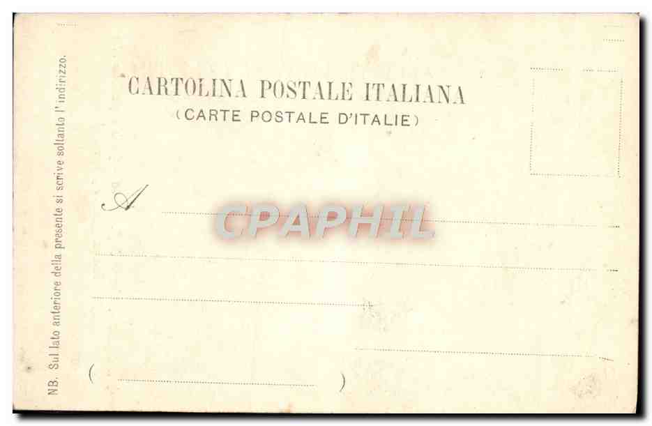 CPA Firenze Musee Di S Marco Gesu Apparise Alla Maddalena Beato Angelico — Rückseite