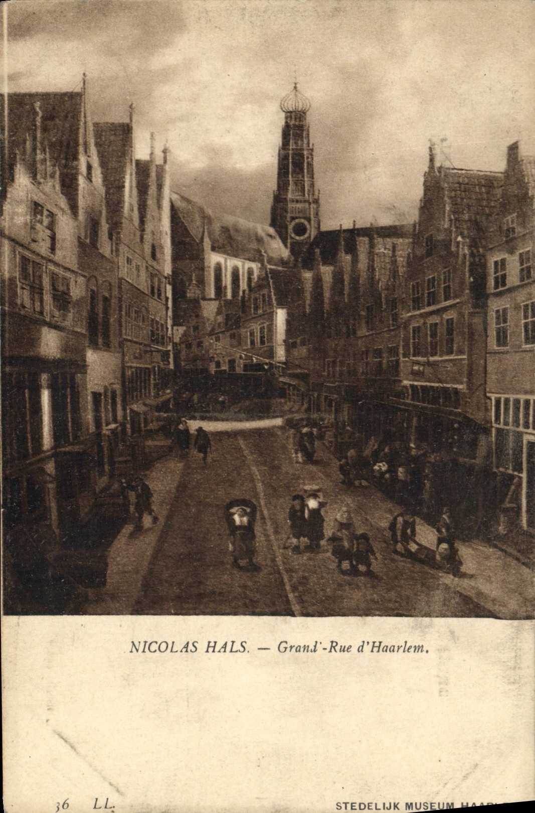 CPA Nicolas Hals Grand Rue D'Haarlem
