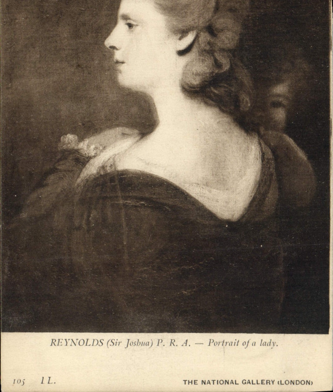 CPA Reynolds Portrait Of A Lady National Gallery London