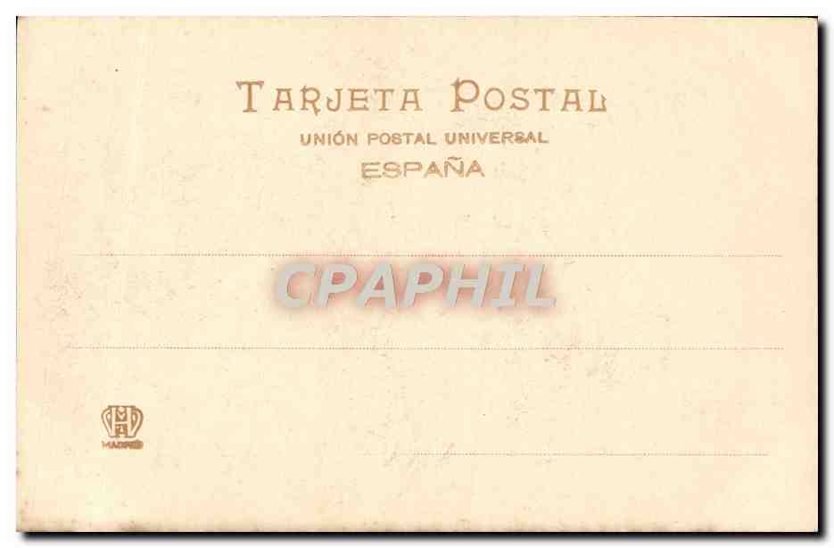 CPA Diana Descubriendo La Debilidad De Calisto Tiziano — Rückseite