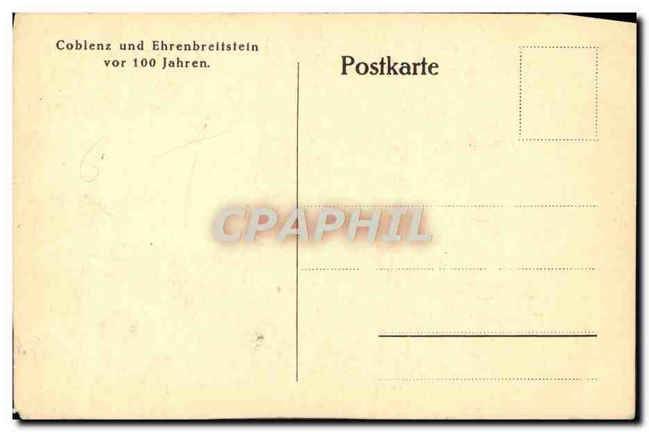 CPA Januarius Lick — Verso