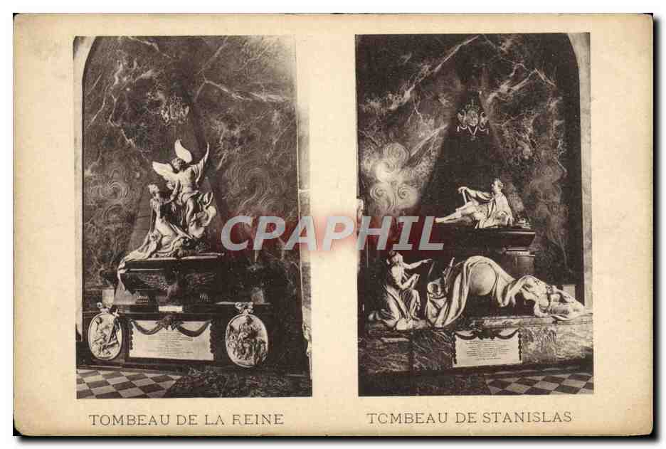 Vintage Postcard Tomb of the Queen Tomb of Stanislas