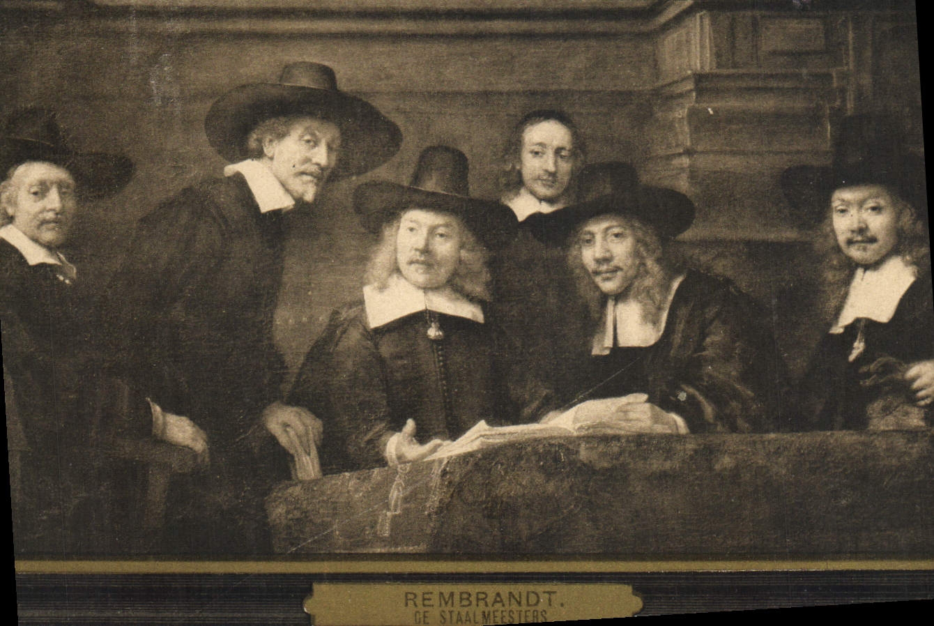 CPA Rembrandt De Staalmeesters