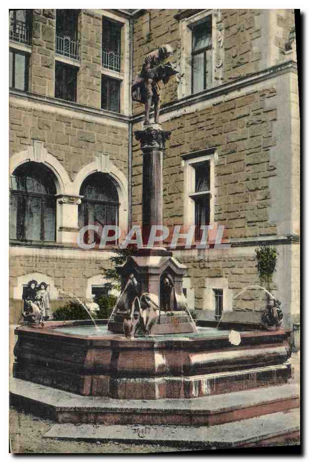 CPA Cassel Buherwuemenkmal Muehardbibliothek Bibliotheque
