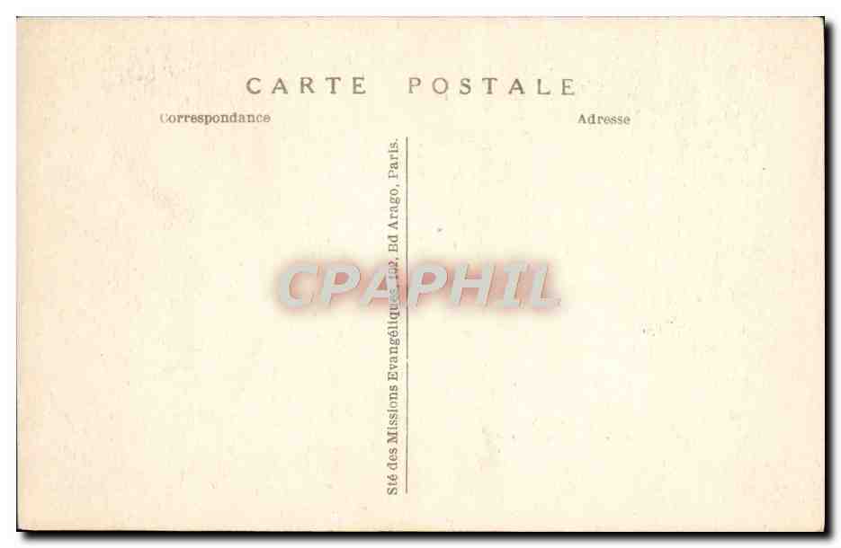 CPA Tahiti Ecole De Garcons De Papeete — Back