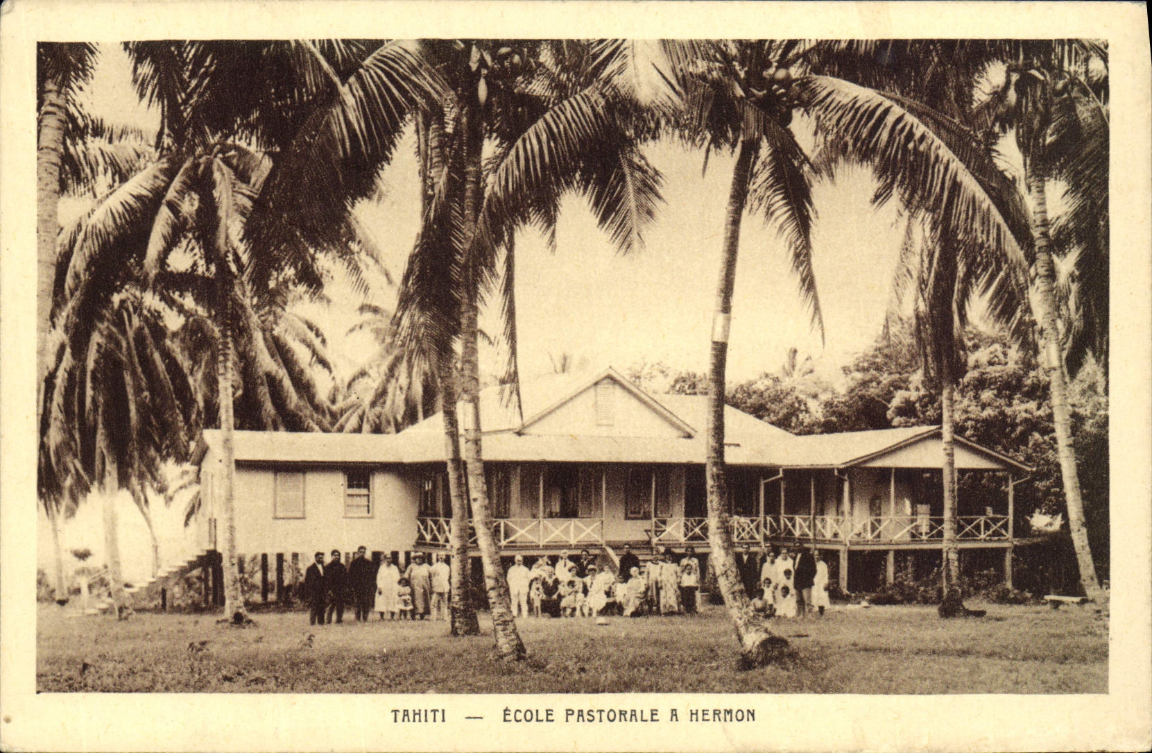 CPA Tahiti Ecole Pastorale A Hermon