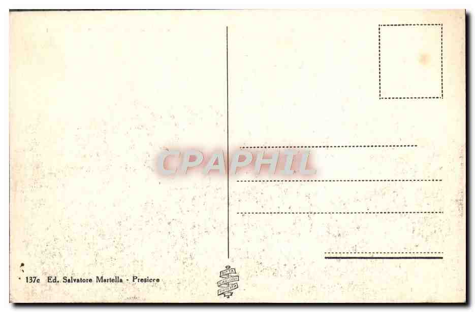 CPA Saluti Dalla Marina Di Leuca — Rückseite