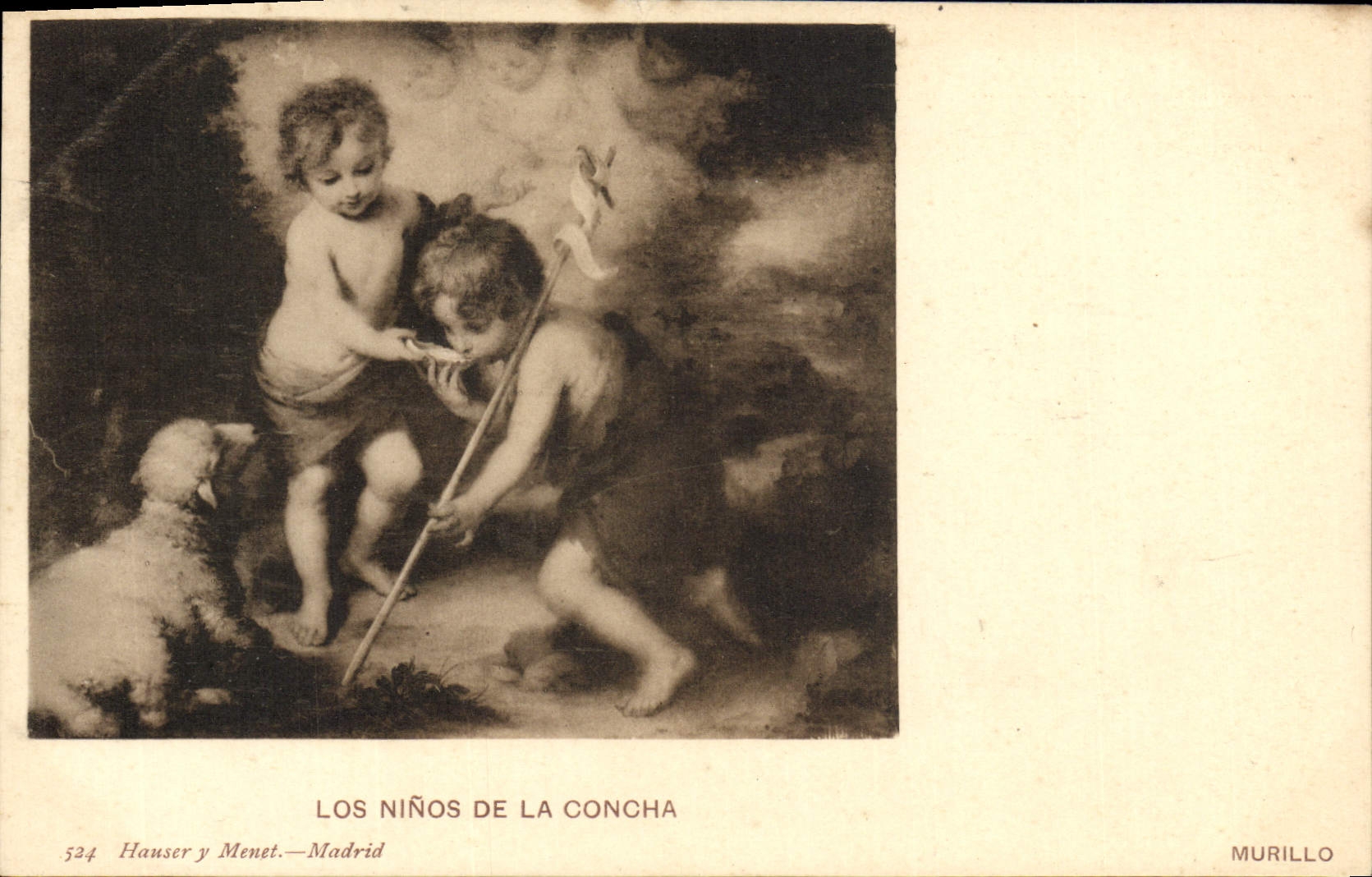 CPA Los Ninos De La Concha Murillo