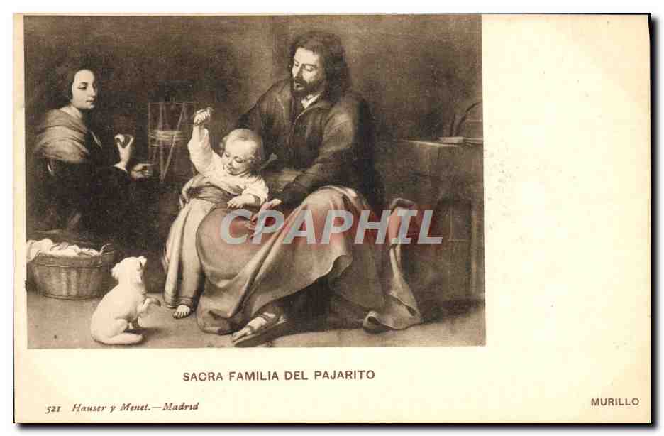 CPA Sacra Familia Del Pajarito Murillo