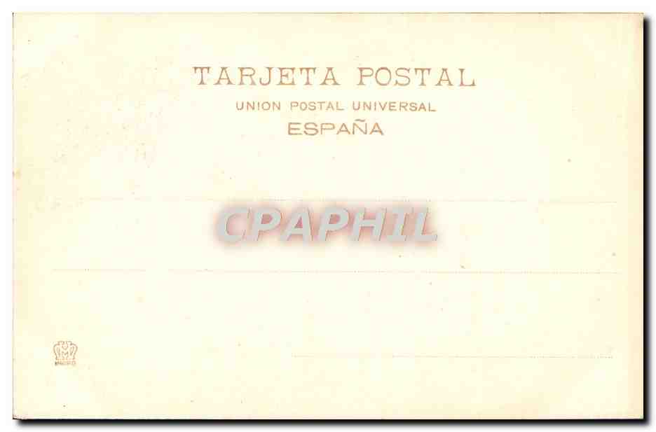 CPA San Ildefonso Murillo — Verso