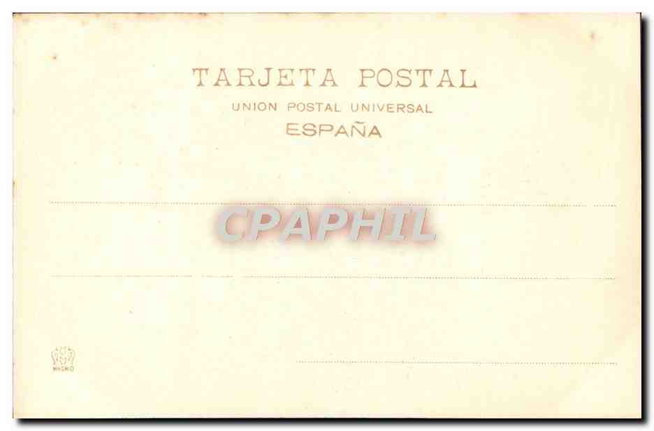 CPA San Juan Bautista Murillo — Verso