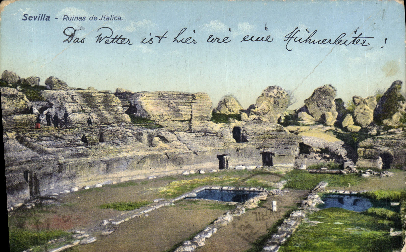 CPA Sevilla Ruinas De Jtalica