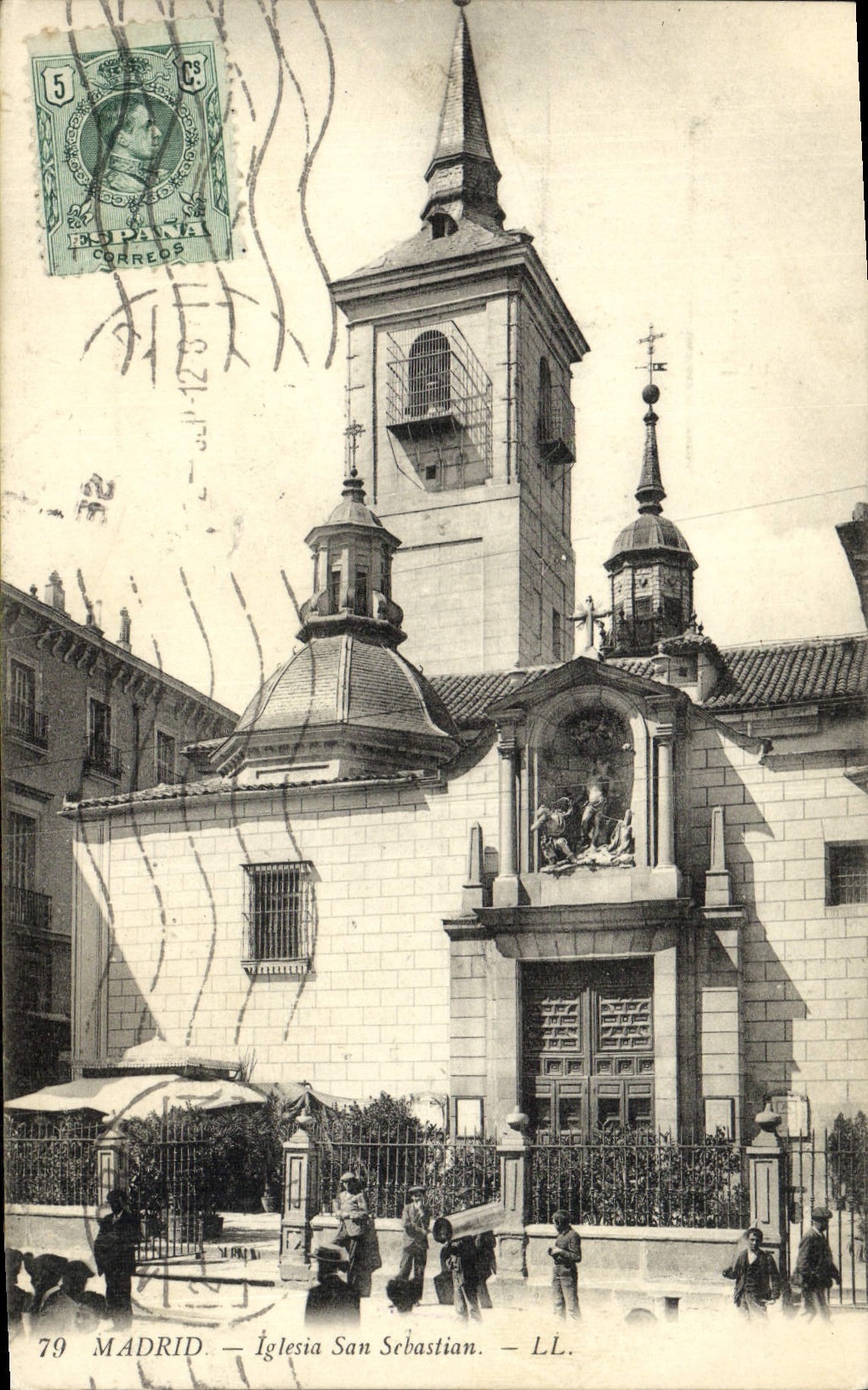 CPA Madrid Iglesia San Sebastian