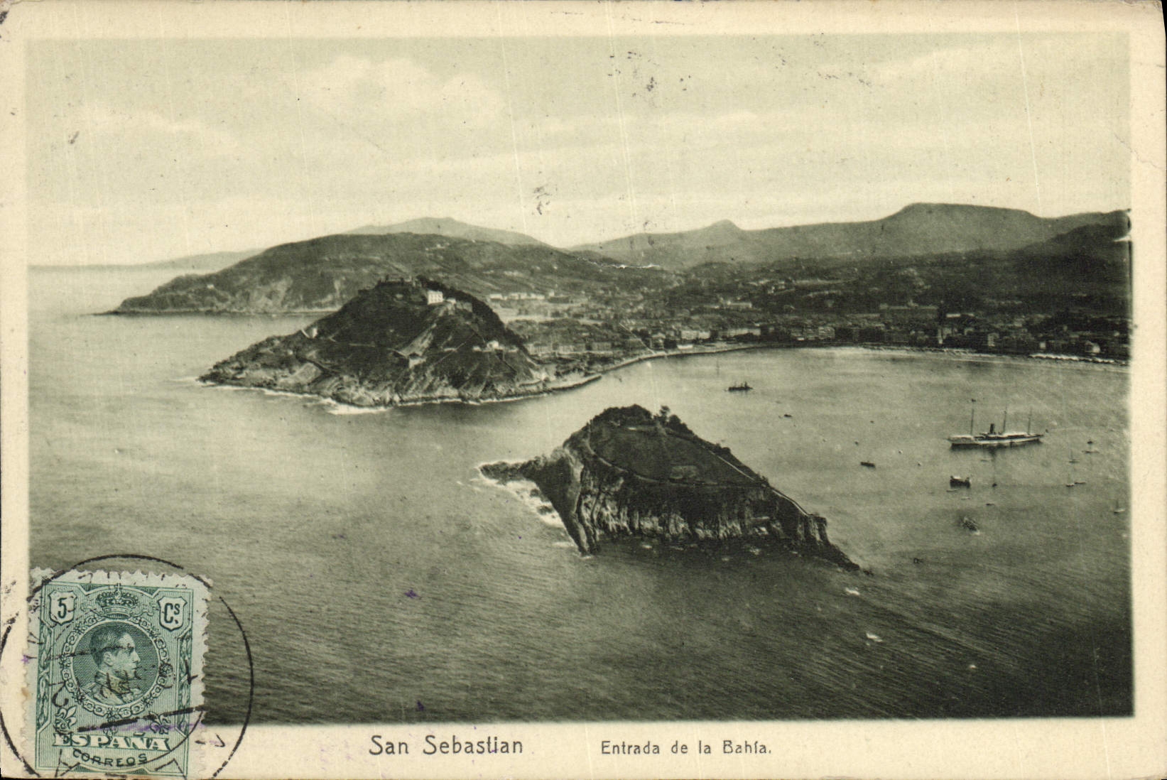 CPA San Sebastian Entrada De La Behla